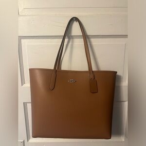 Coach Leather Tote Bag